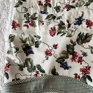 Waverly valance vintage